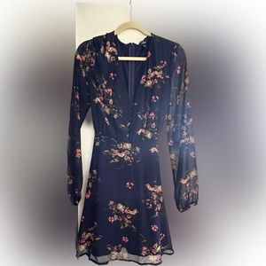 Lulu’s Skater Long Sleeve Dress